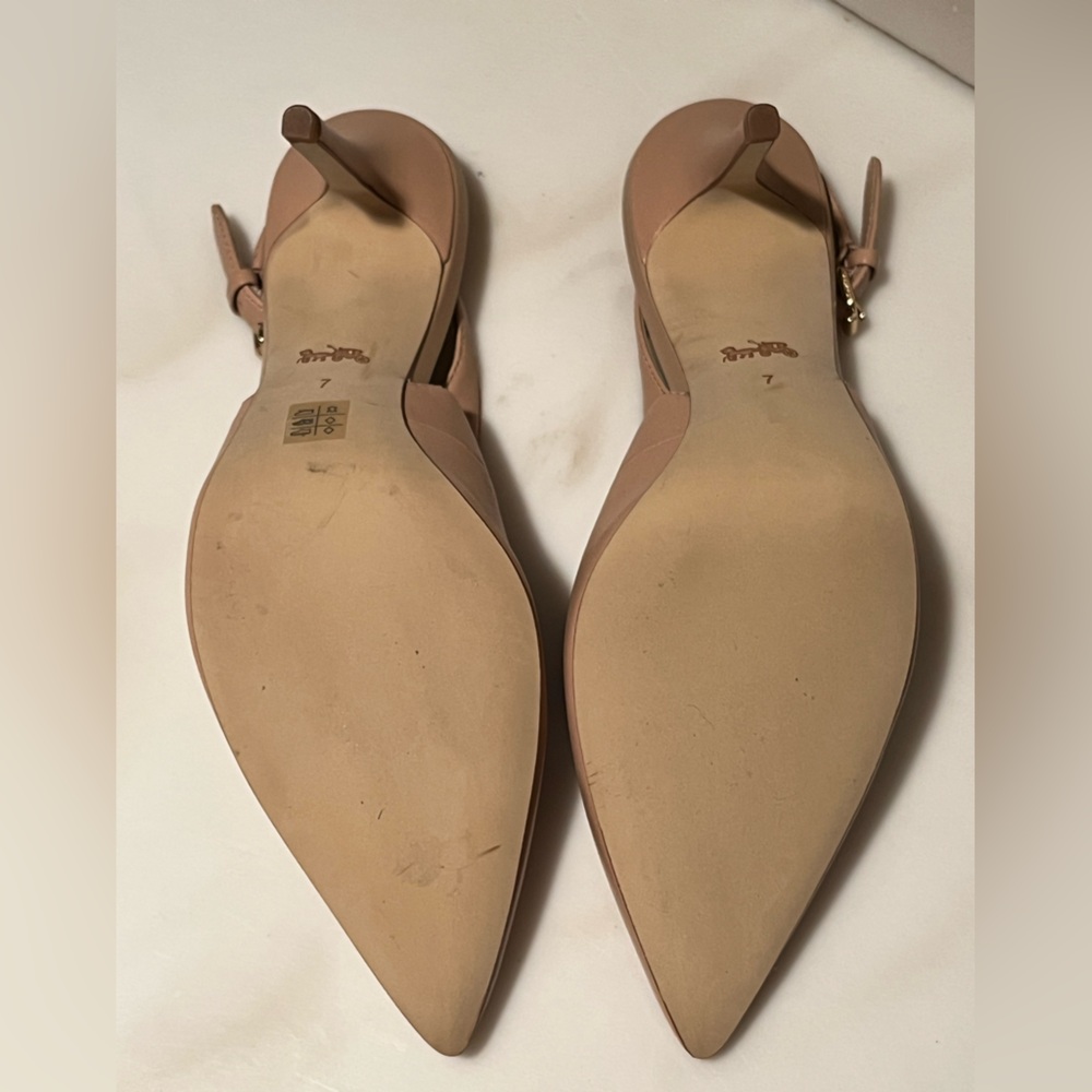 NEW—COACH Allie Slingback Stiletto Pump, Size 7–REDUCED - Picture 8 of 9